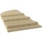 Ekena Millwork Americraft 6-Board (3 Batten) Wood Joined Board-n-Batten Shutters w/ Arch Top, ARW401BQ621X77NTH, PR ARW401BQ621X77NTH - alternate 8